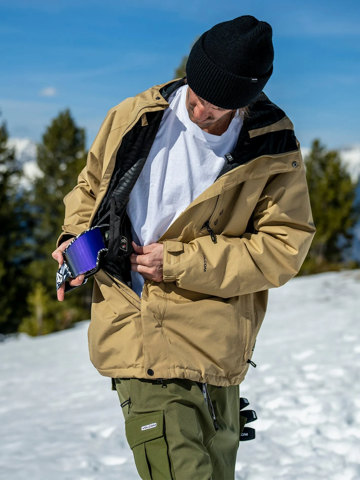 Dua Insulated Gore-Tex Jacke - DARK KHAKI