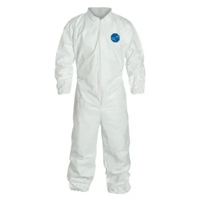 DuPont™ Tyvek® Coveralls with Elastic Wrists and Ankles, White, 2X-Large, TY125S-2XL