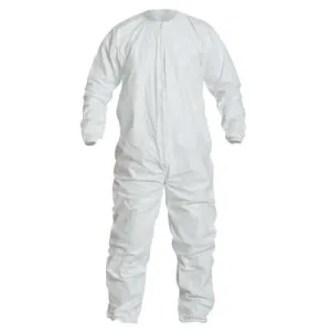DuPont™ Tyvek IsoClean Coveralls with Zipper, White, X-Large, IC253BWHXL00250S