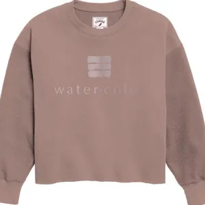 Dusty Rose Reverse Fleece Oversized Midi