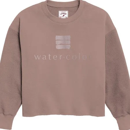 Dusty Rose Reverse Fleece Oversized Midi
