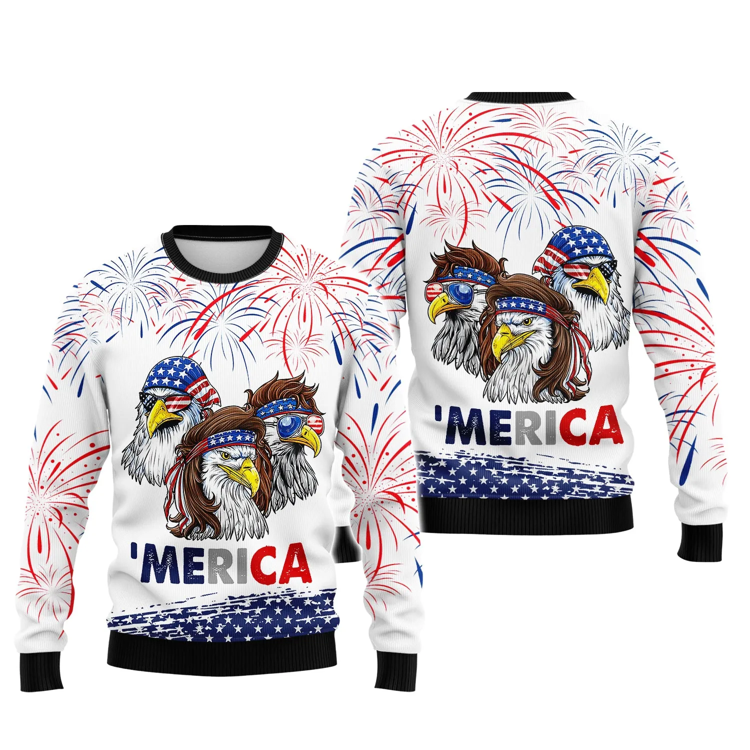 Eagle American Hawaiian Shirt - Independence Day Is Coming - 3D Full Print