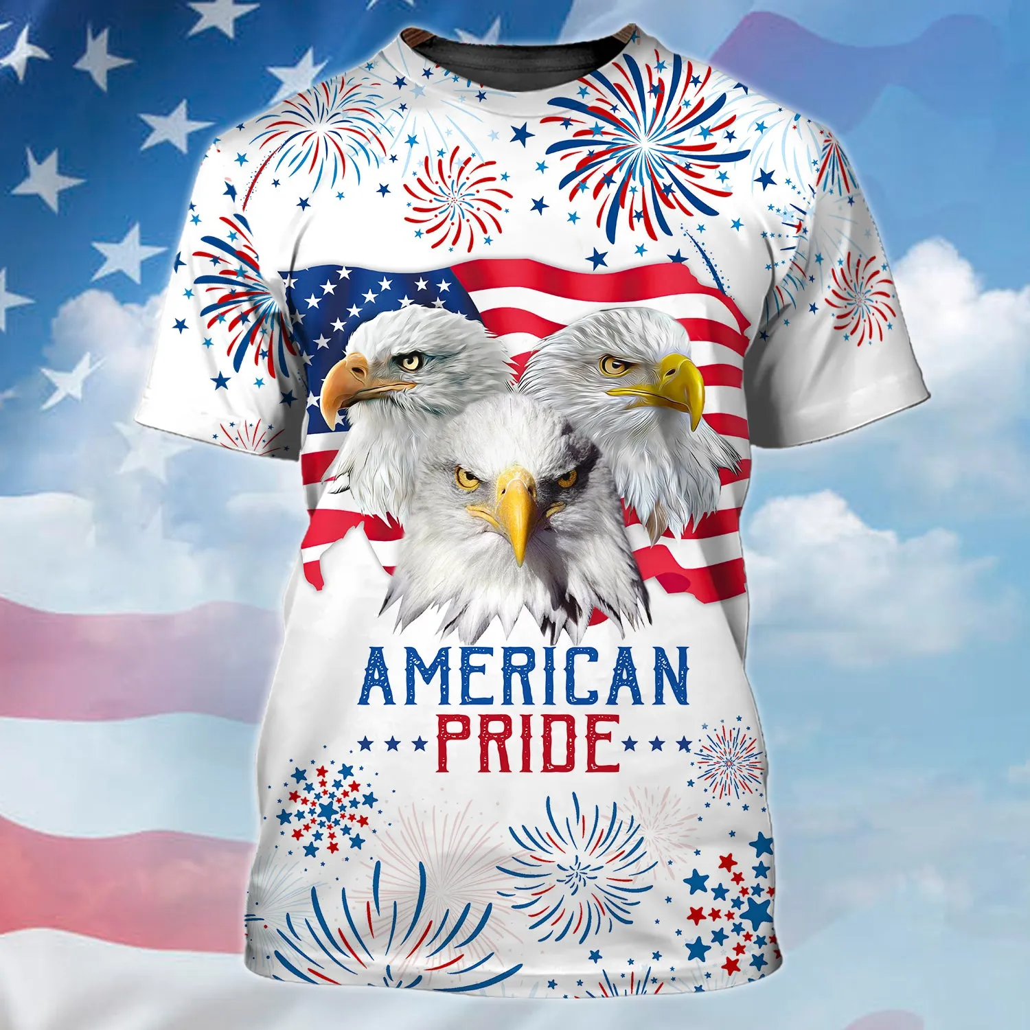 Eagle American Pride - Independence Day Is Coming - 3D Full Print
