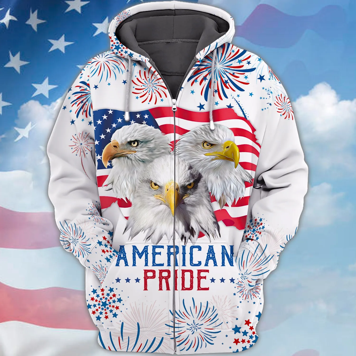 Eagle American Pride - Independence Day Is Coming - 3D Full Print