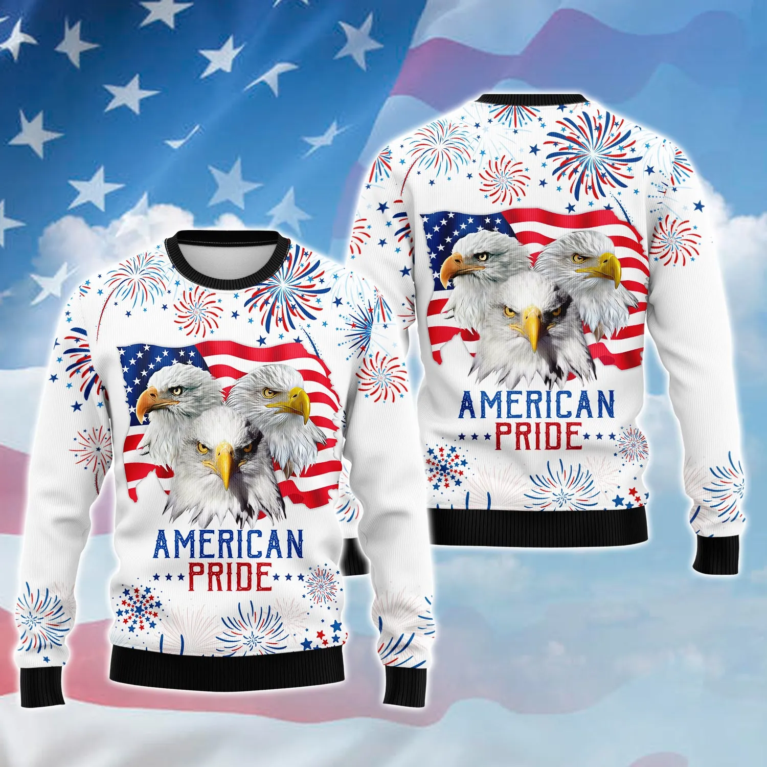 Eagle American Pride - Independence Day Is Coming - 3D Full Print
