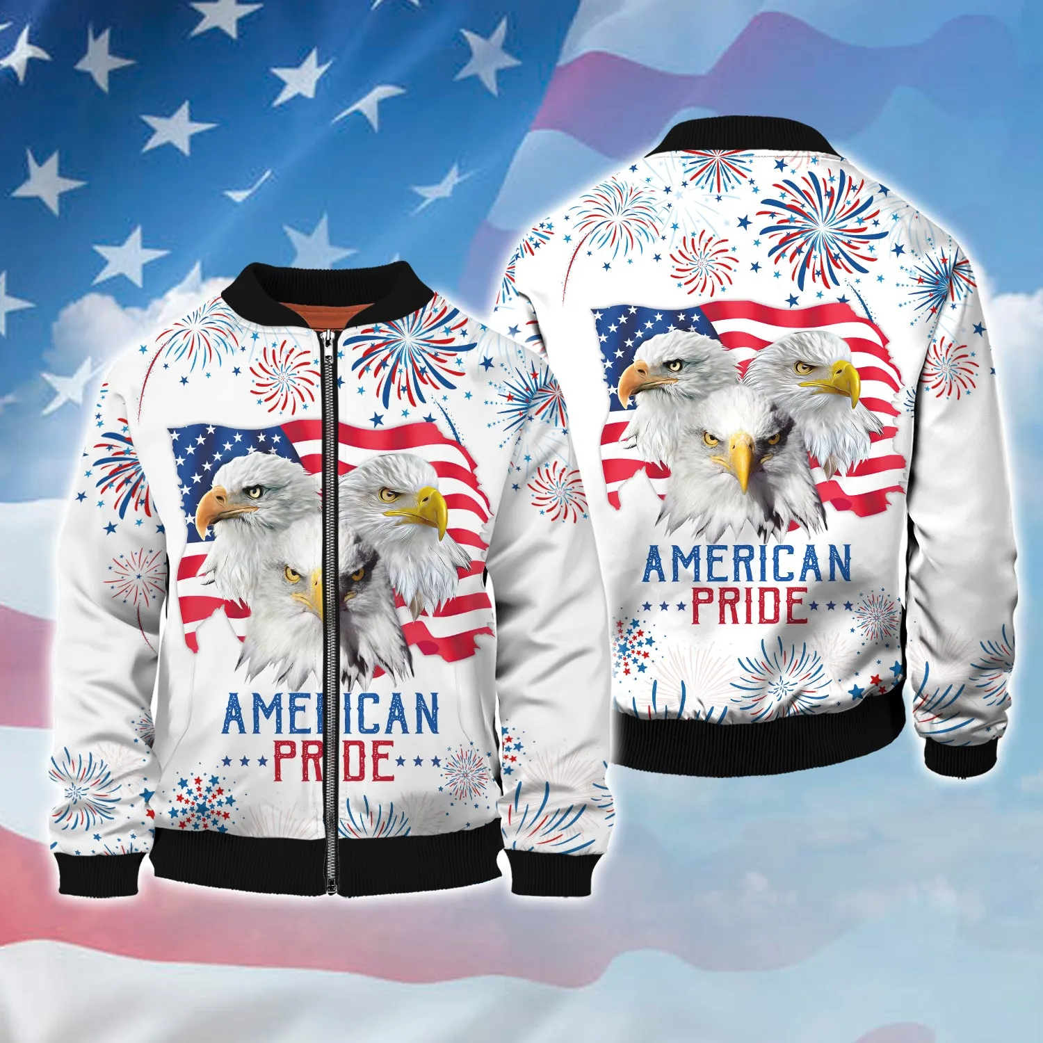 Eagle American Pride - Independence Day Is Coming - 3D Full Print
