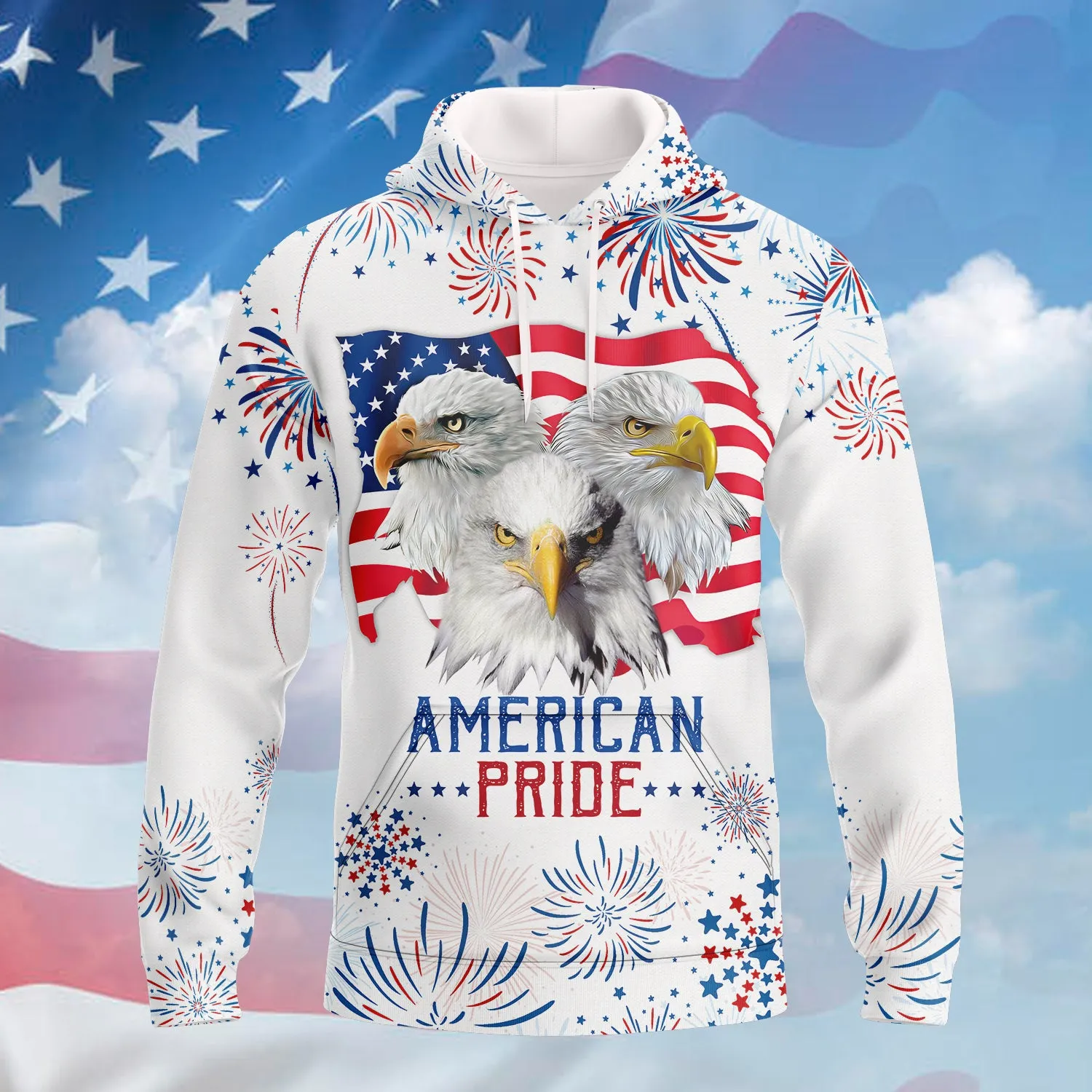 Eagle American Pride - Independence Day Is Coming - 3D Full Print