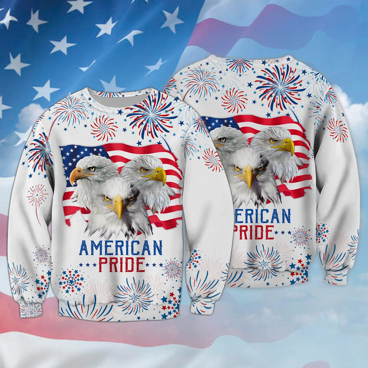 Eagle American Pride - Independence Day Is Coming - 3D Full Print