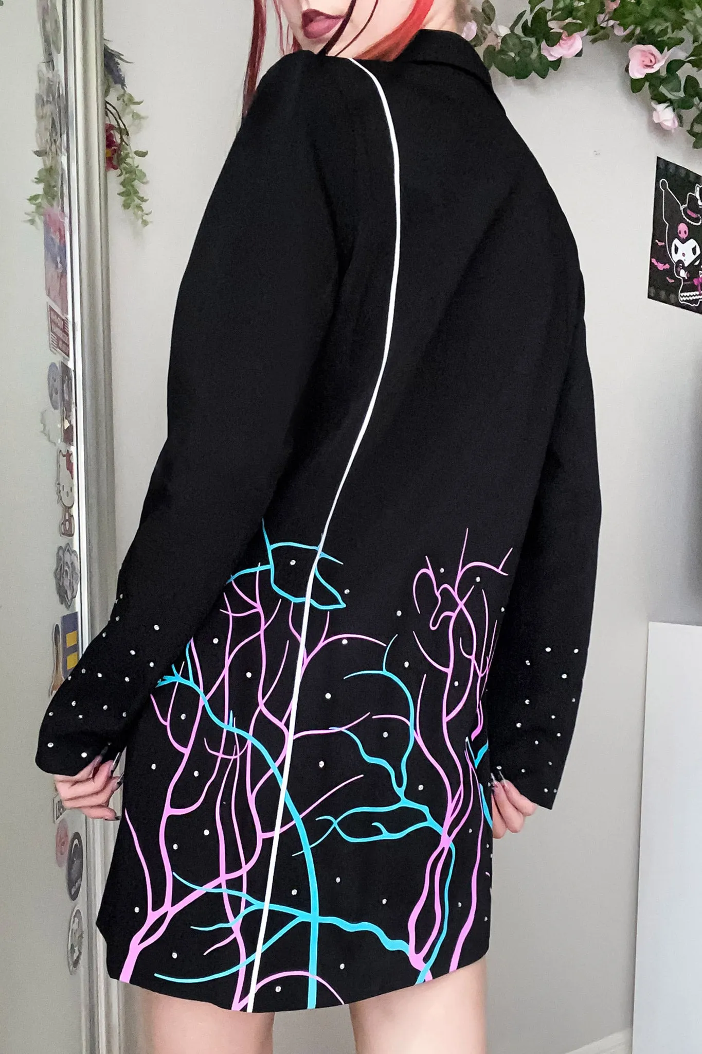 Electrify Me Oversized Blazer