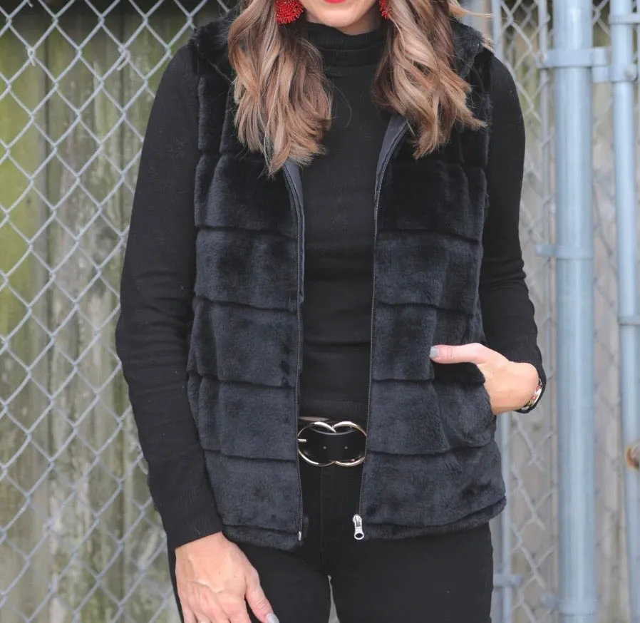 Eloise Faux Fur Vest