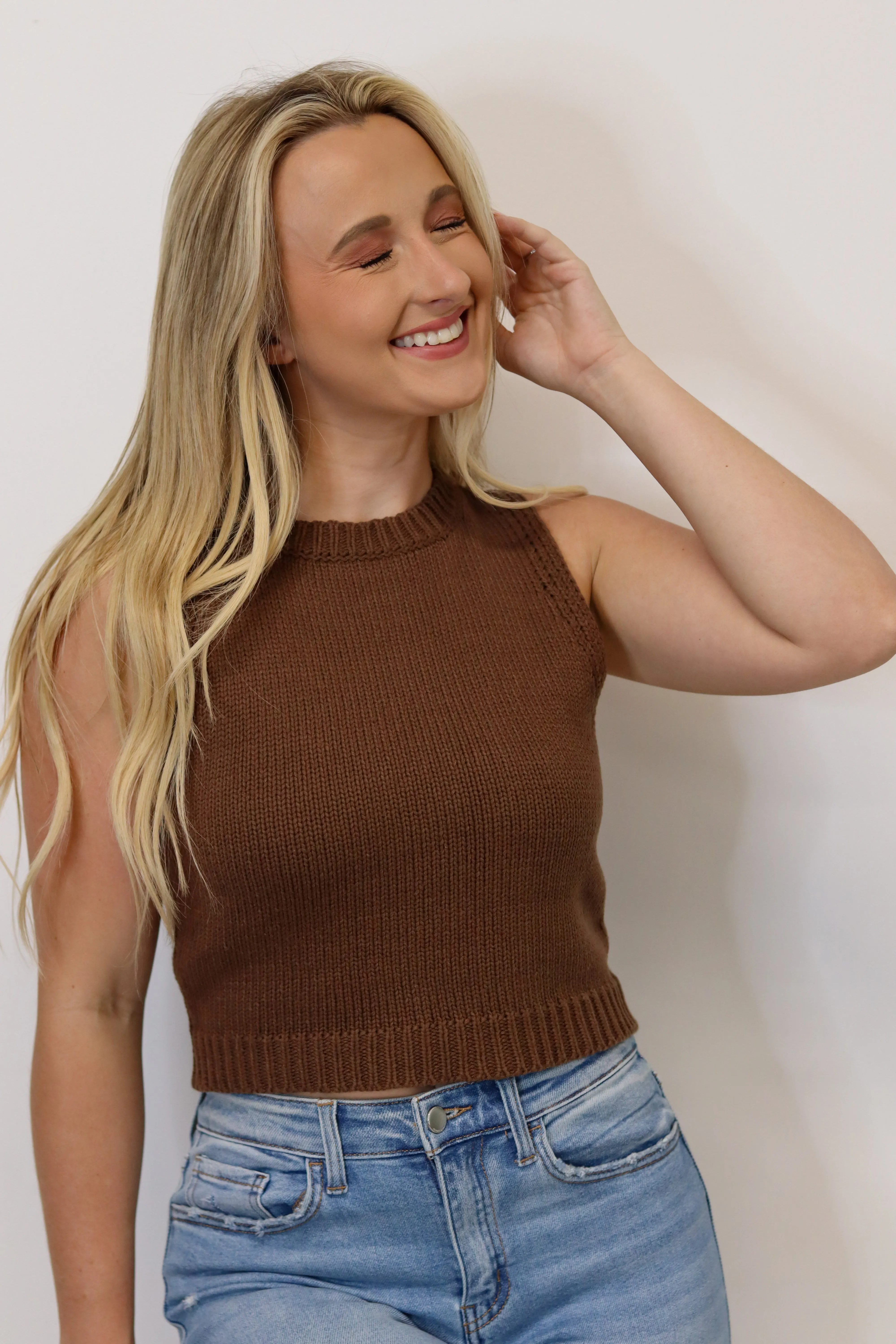 Espresso Knit Top