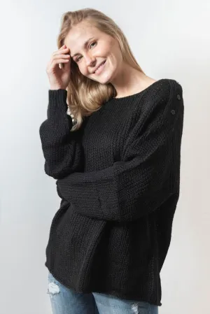 Estela Alpaca Fitted Sweater