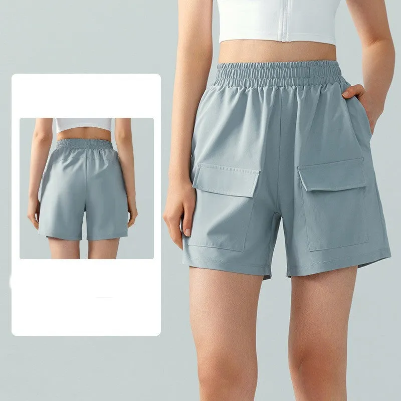 EuroFit High-Rise Sports Shorts
