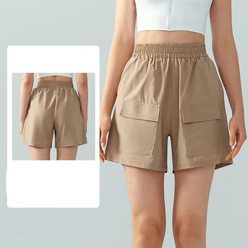EuroFit High-Rise Sports Shorts
