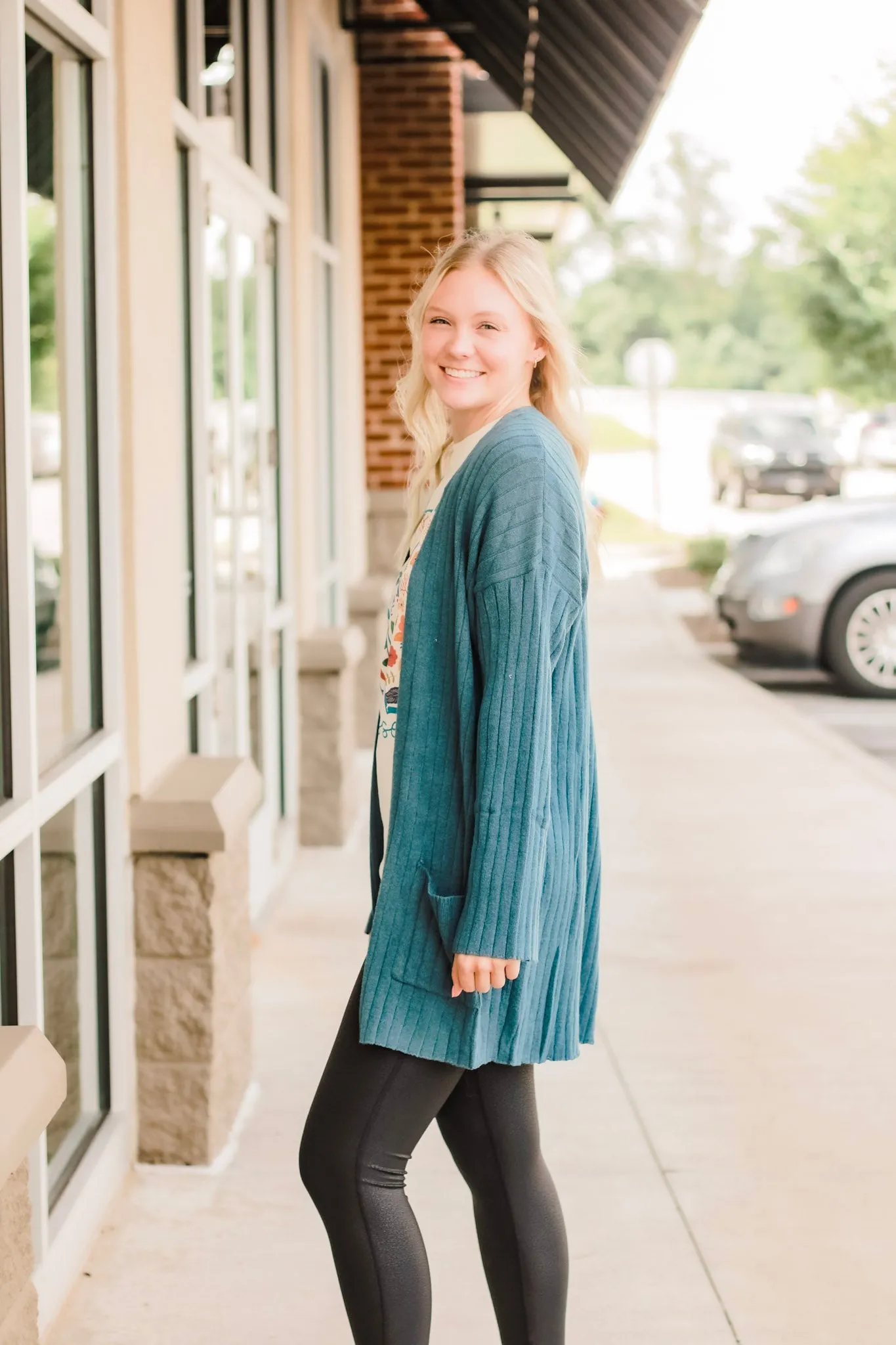 Everyday Ribbed Cardigan