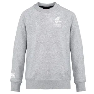 Falcon Youth Rugby Embroidered Club Crew Sweatshirt by Canterbury