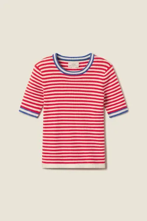 Farrah Sweater - Red Stripe