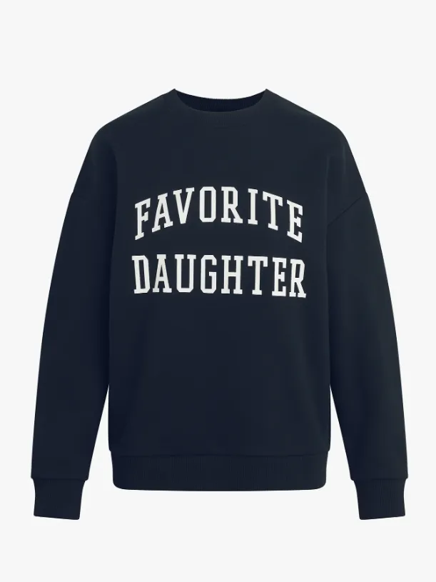 Favorite Daughter Collegiate Sweatshirt - Navy