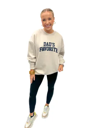 Favorite Daughter Dad's Favorite Sweatshirt