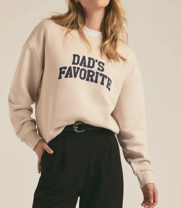 Favorite Daughter Dad's Favorite Sweatshirt