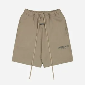 Fear Of God Essential 2021 Spring-Summer Tan Shorts Apparel Collection