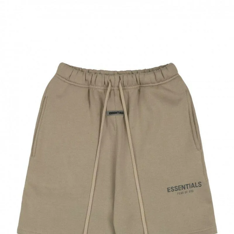 Fear Of God Essential 2021 Spring-Summer Tan Shorts Apparel Collection