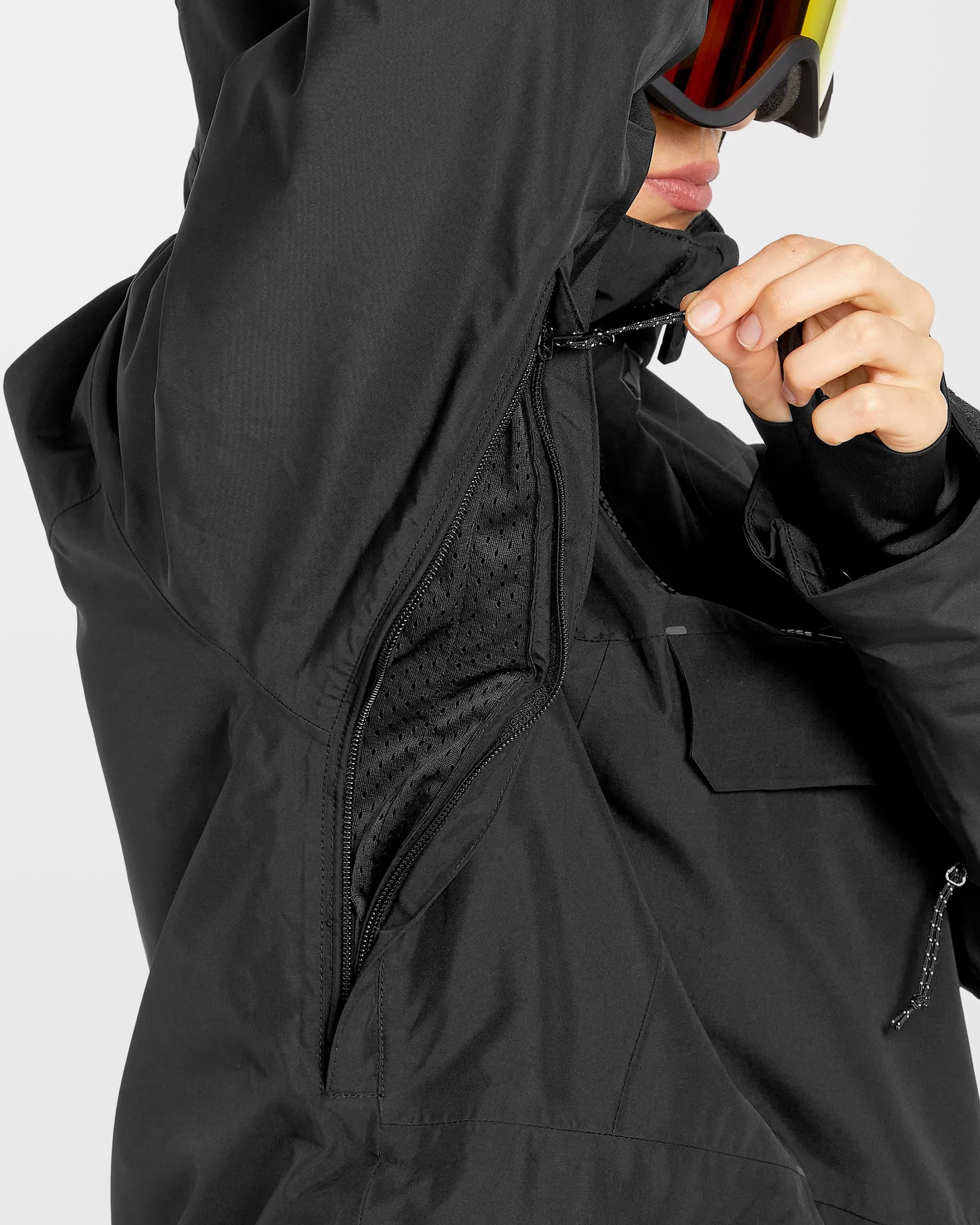 Fern Insulated Gore-Tex Jacke - Black