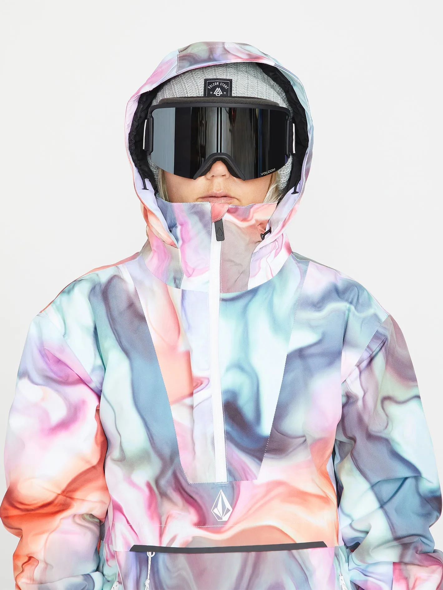 Fern Insulated Gore-Tex Pullover Jacket - Nebula Print