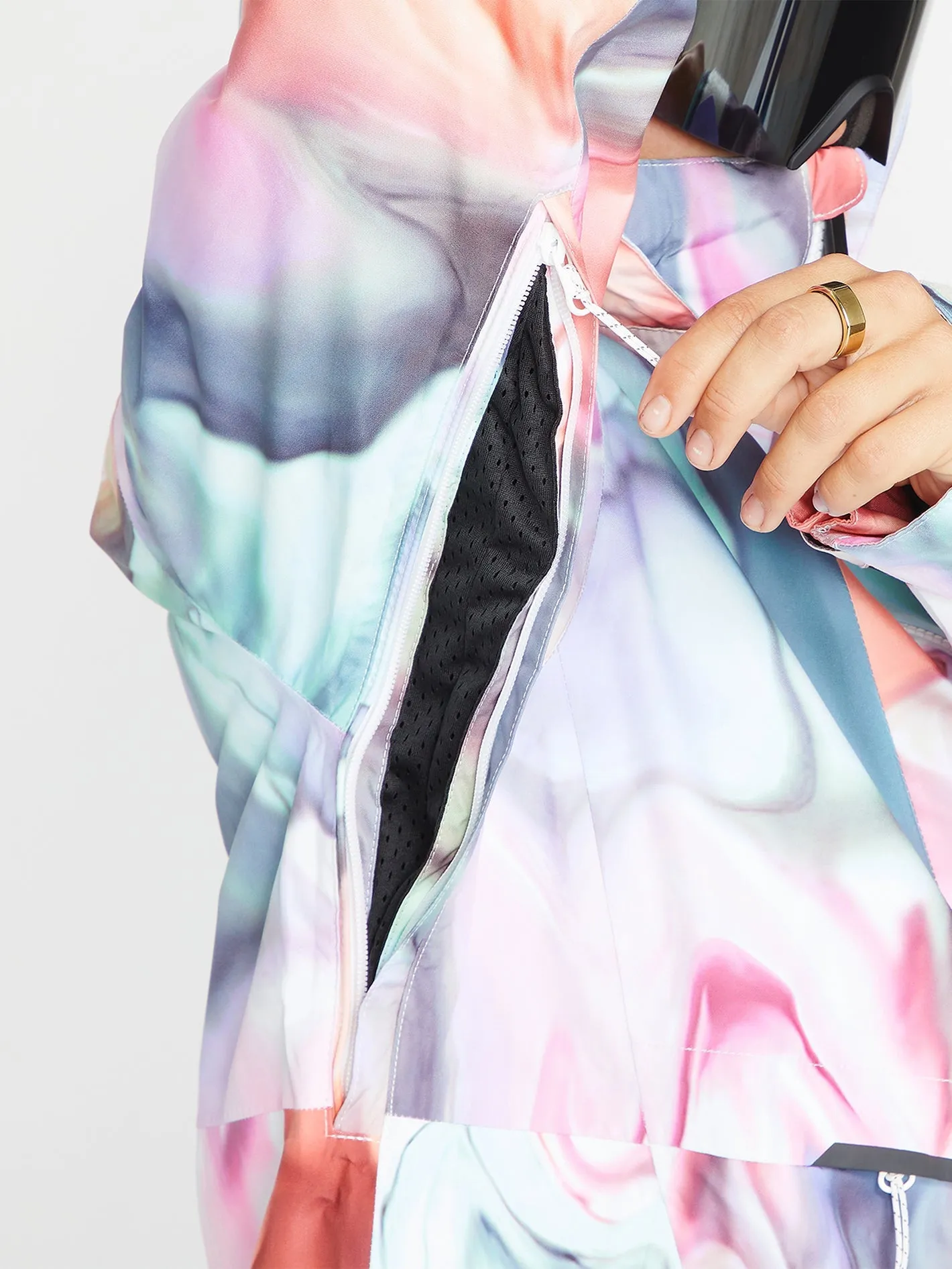 Fern Insulated Gore-Tex Pullover Jacket - Nebula Print