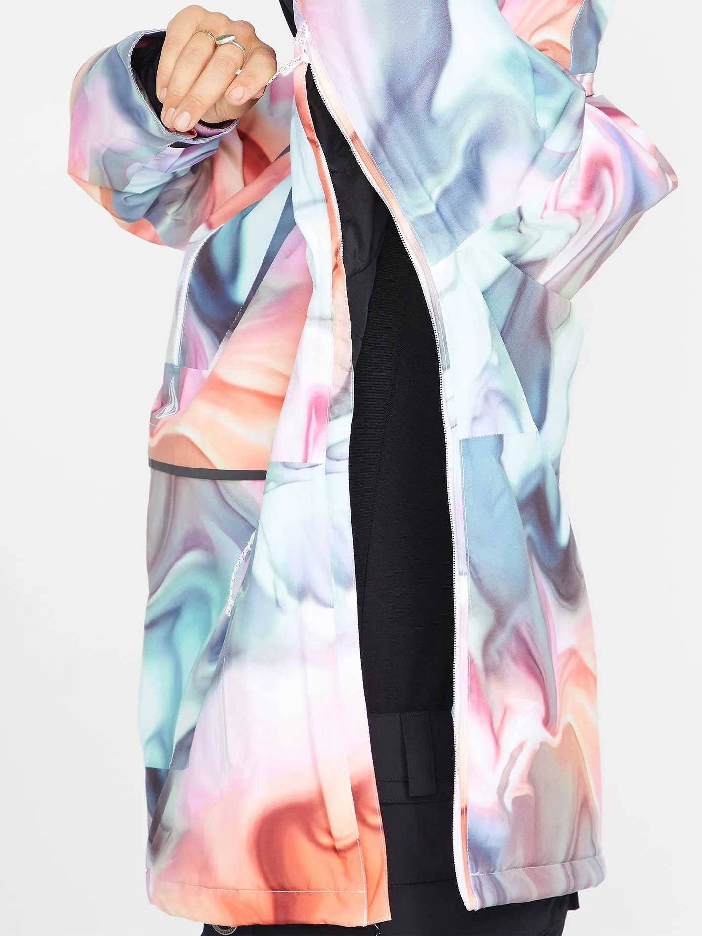 Fern Insulated Gore-Tex Pullover Jacket - Nebula Print