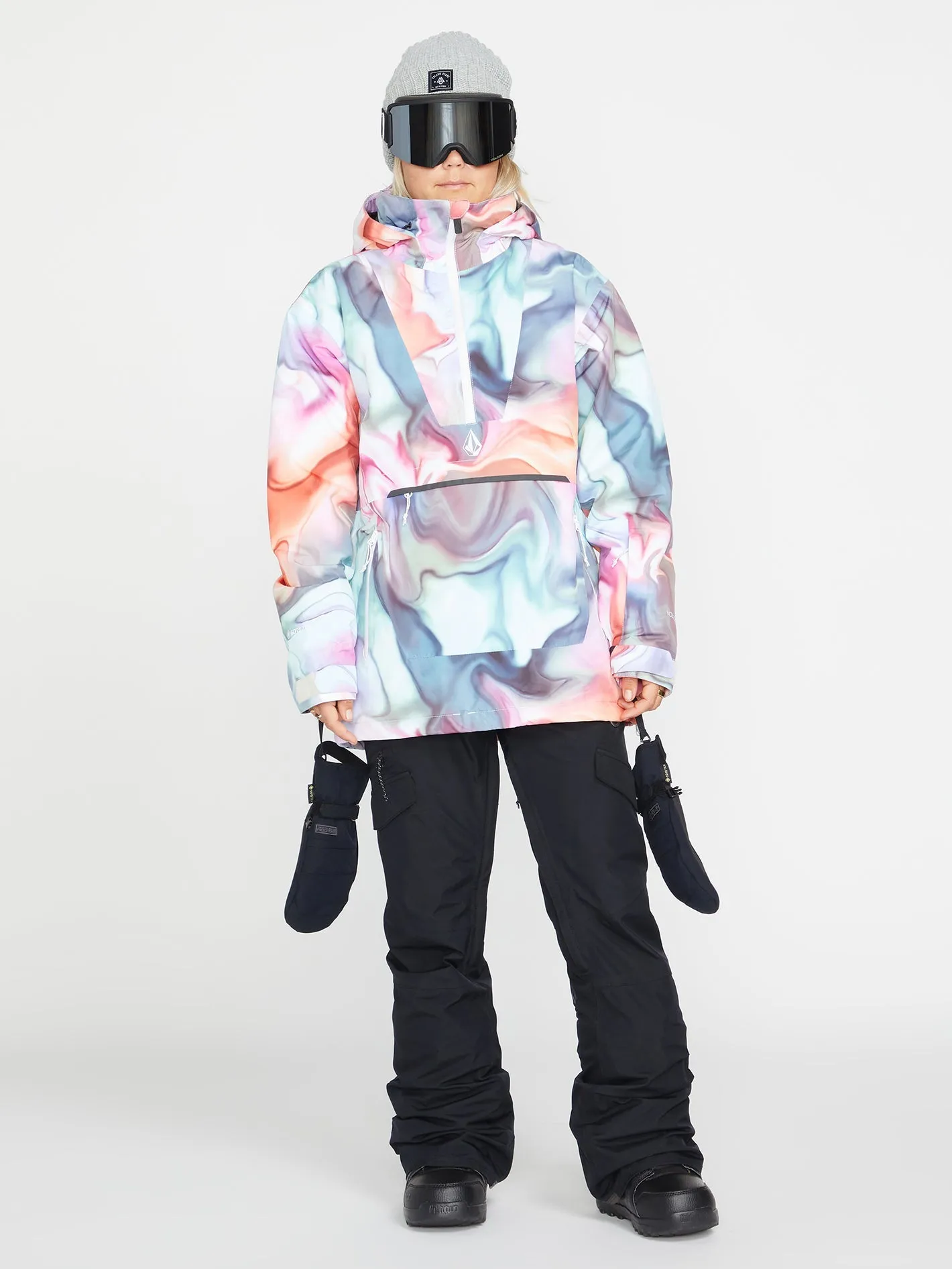 Fern Insulated Gore-Tex Pullover Jacket - Nebula Print