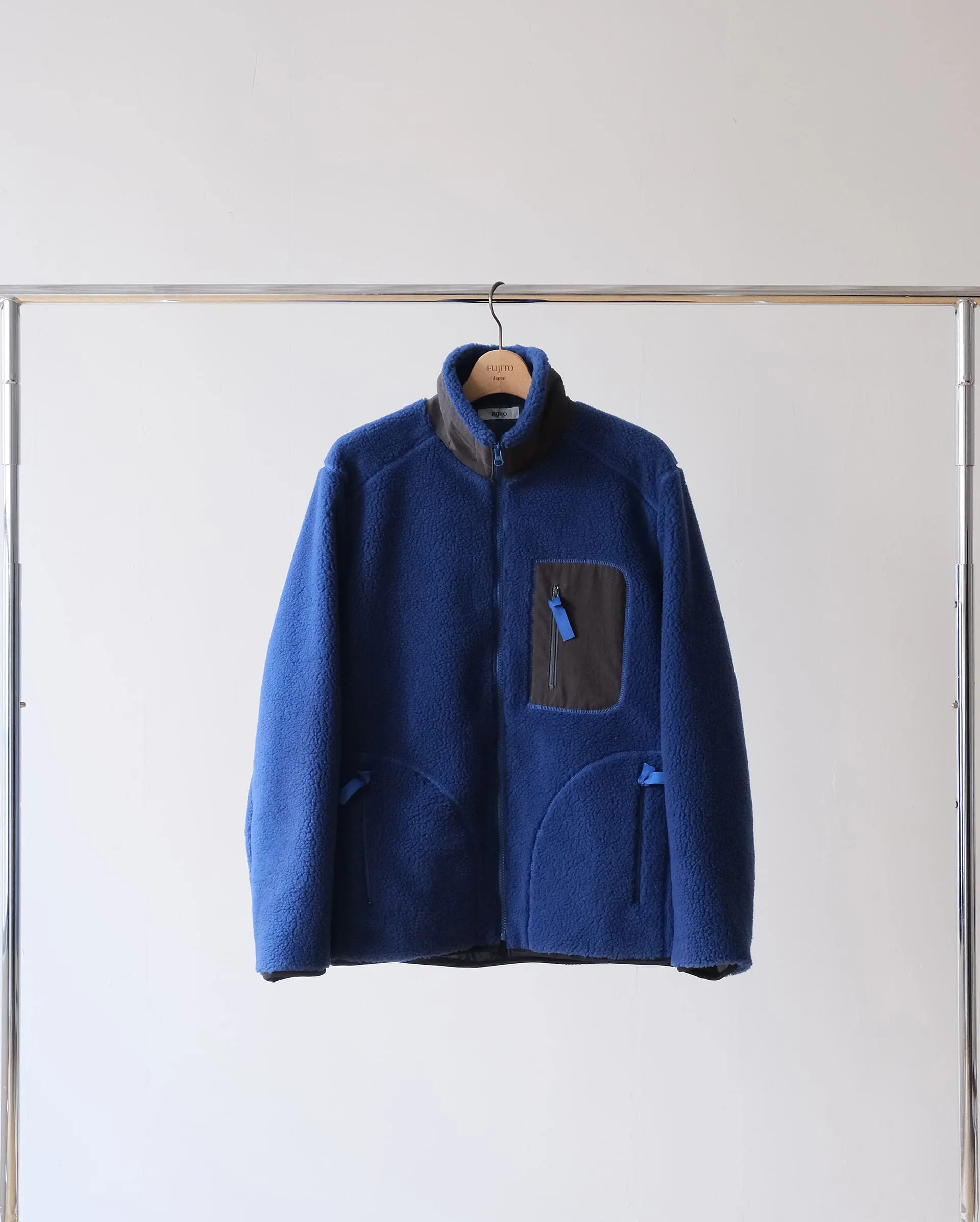 FINAL SALE: Fleece Blouson - Royal Blue