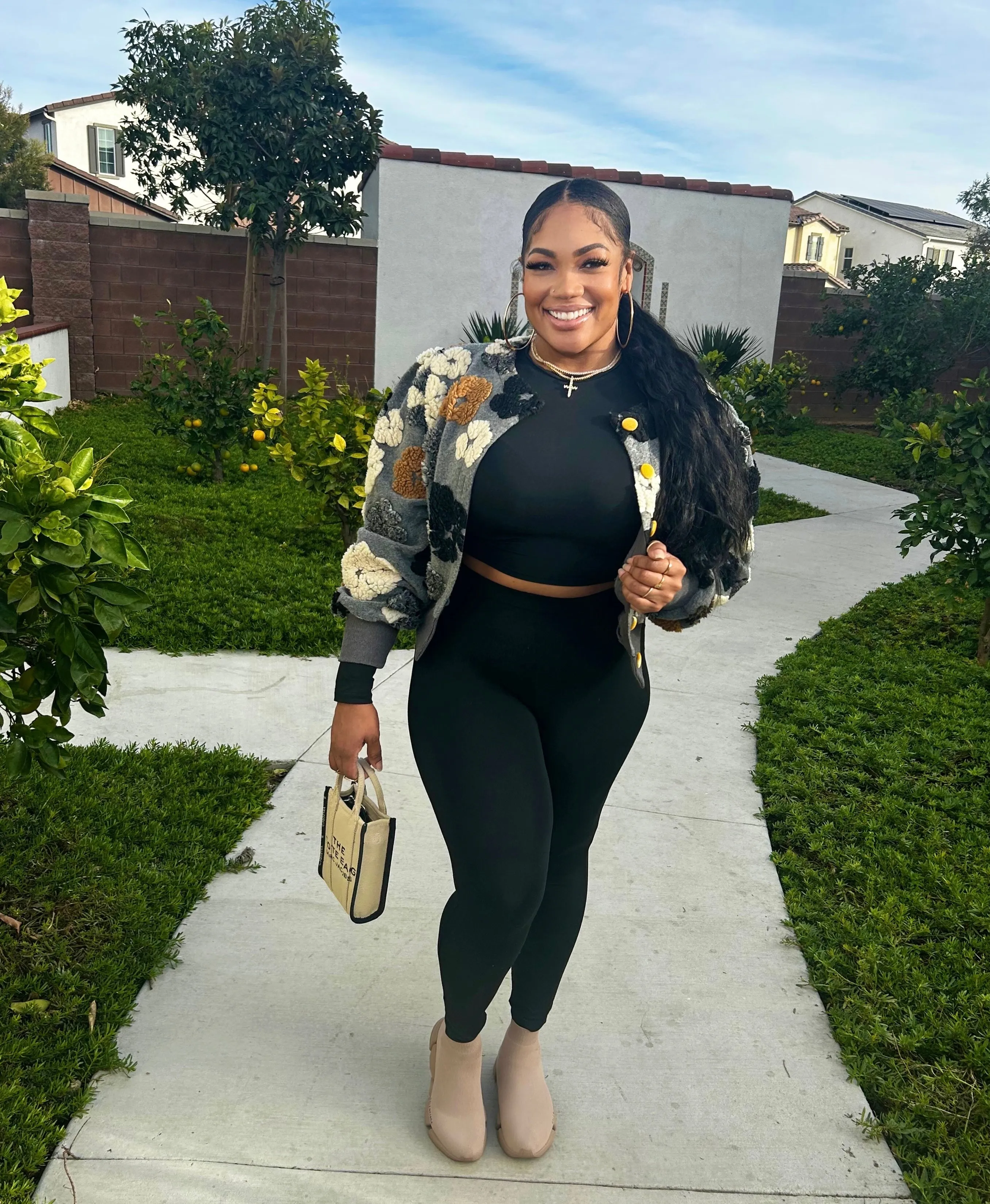 “Flower Bomb” Jacket