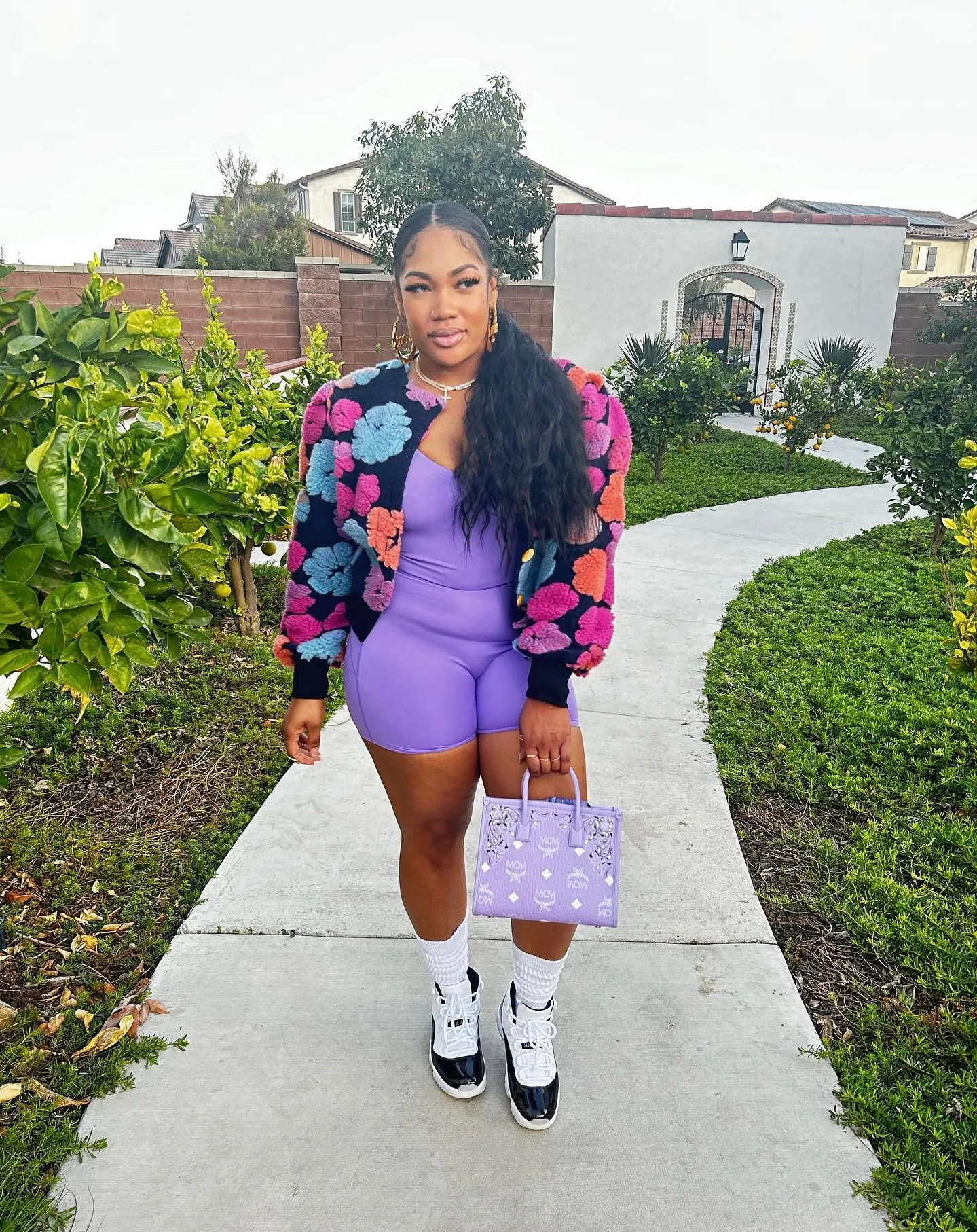 “Flower Bomb” Jacket