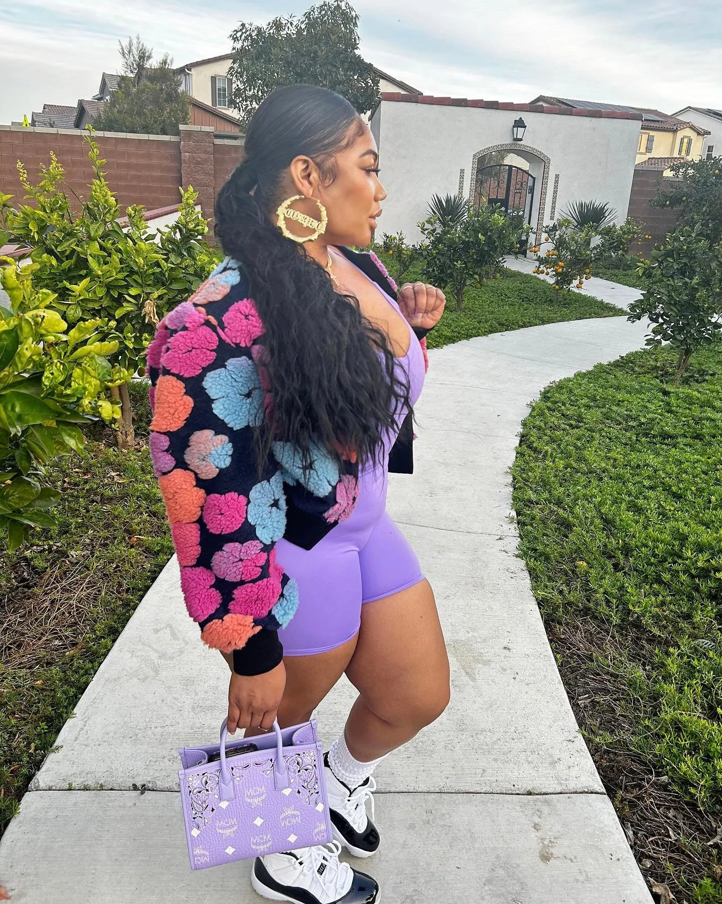 “Flower Bomb” Jacket