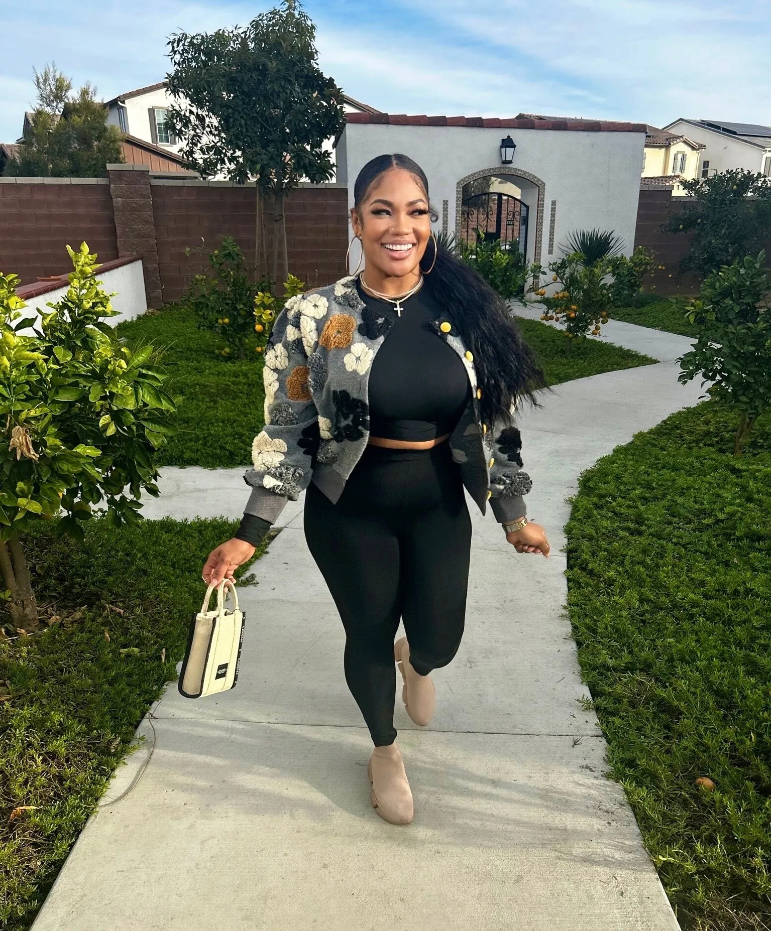 “Flower Bomb” Jacket