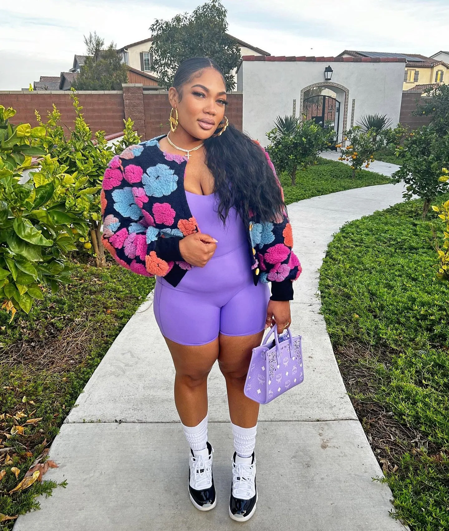“Flower Bomb” Jacket