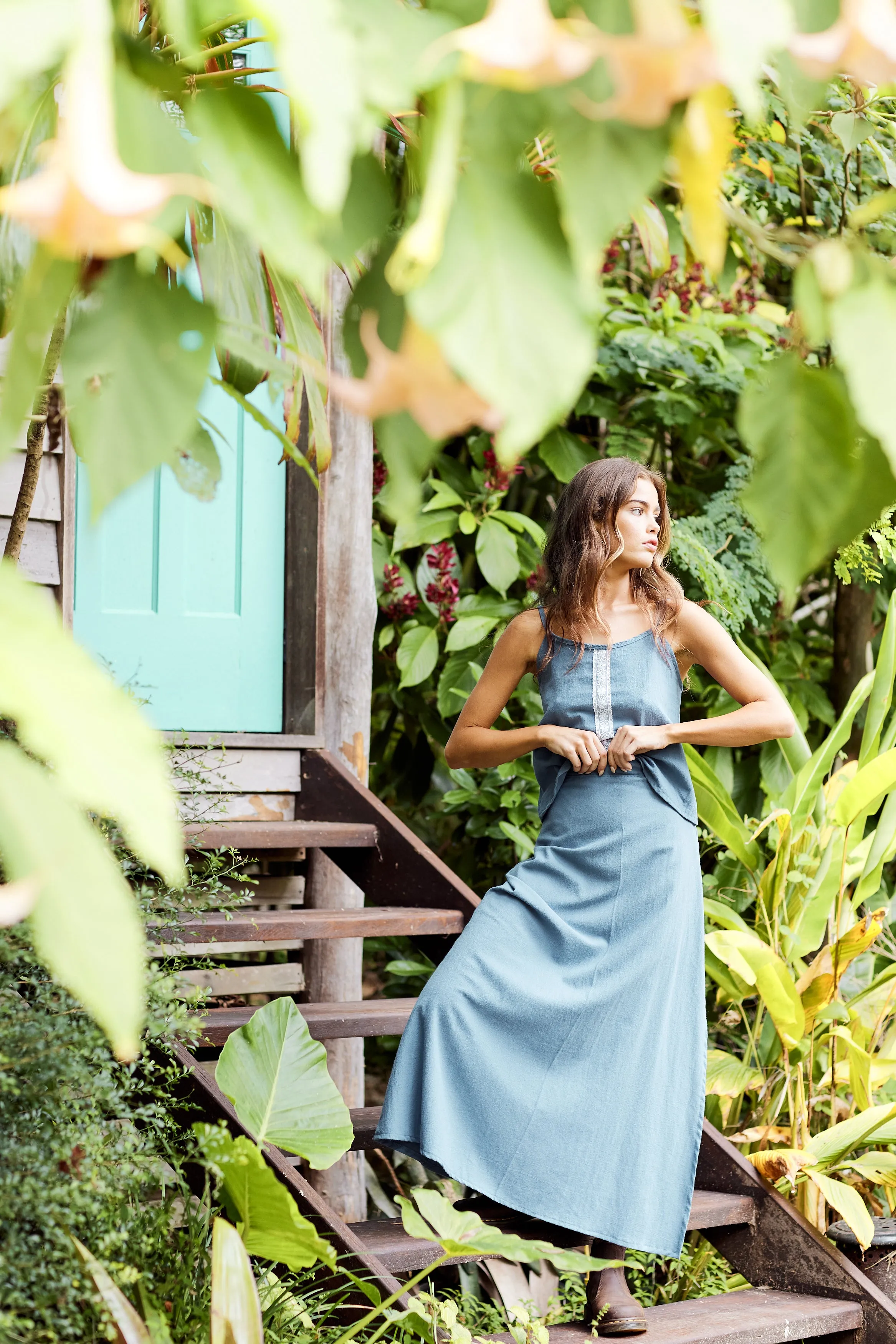 Folk Singlet Top