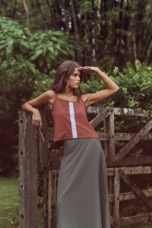 Folk Singlet Top