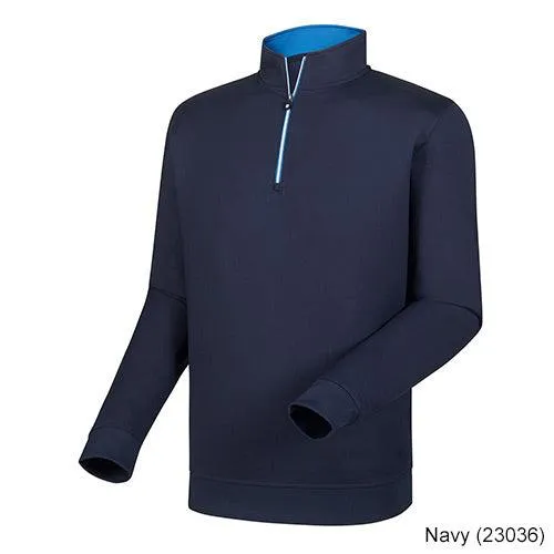 FootJoy Performance Half-Zip Pullover w/Gathered Waist L Navy (23036)