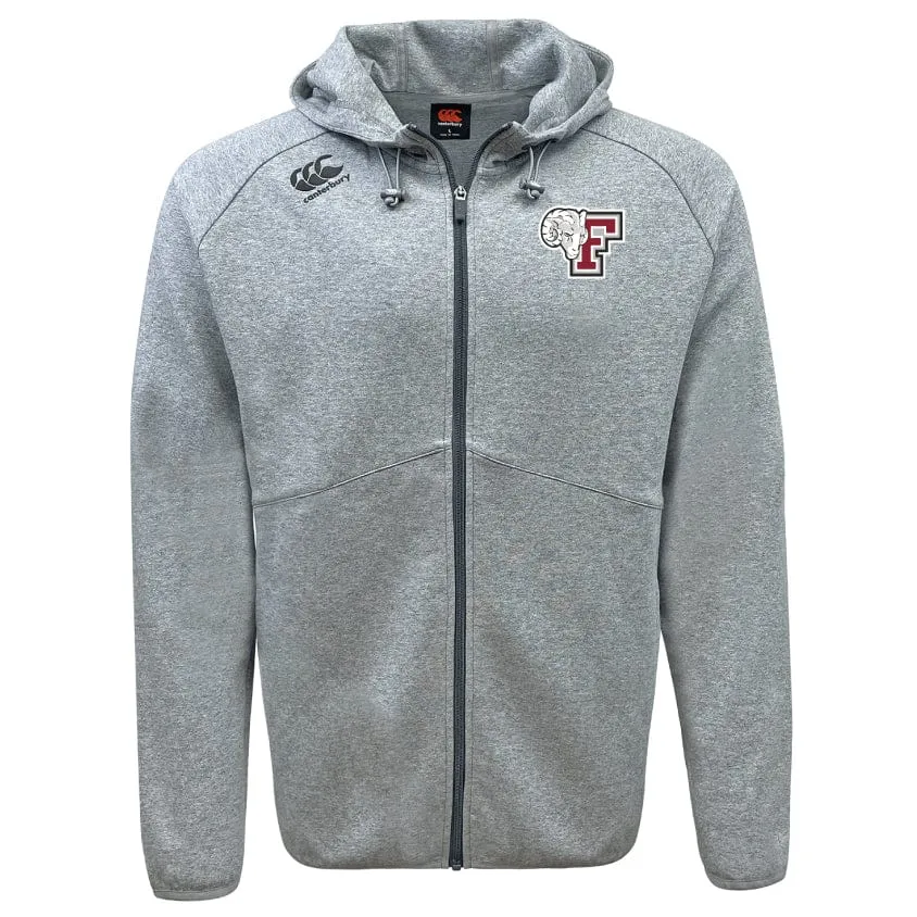Fordham University Tempo Vapodri Full-Zip Hoodie by Canterbury