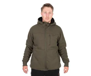 Fox Collection Sherpa Hoody Green/Black