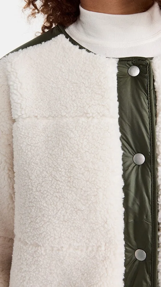 FRAME Oversize Army Liner - Sherpa SzM