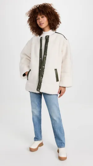 FRAME Oversize Army Liner - Sherpa SzM