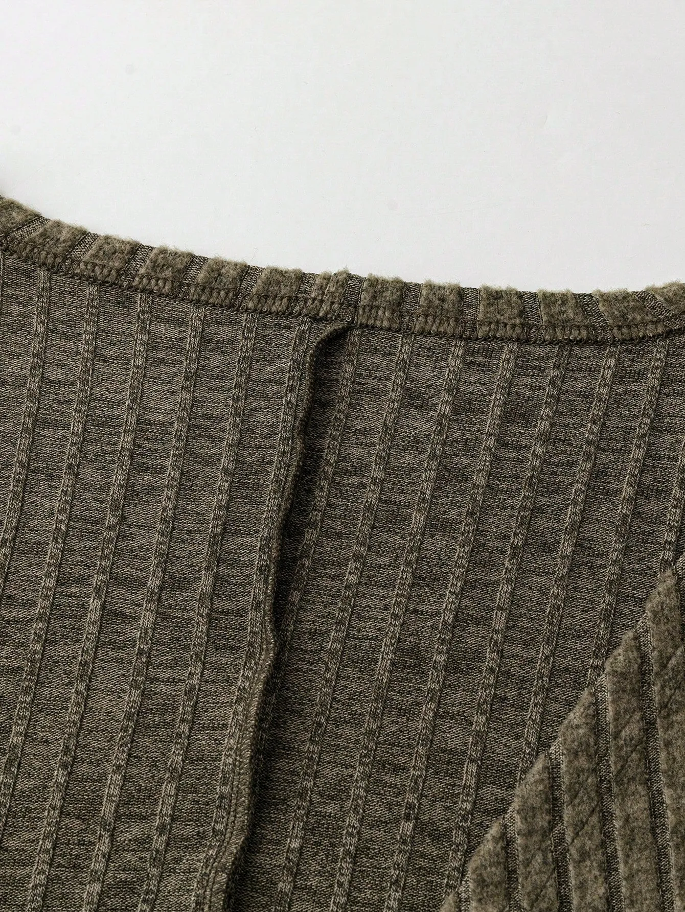 Frenchy Plus Size Women Elegant Simple Fashionable Brushed Ribbed Long Sleeve Loose Cardigan