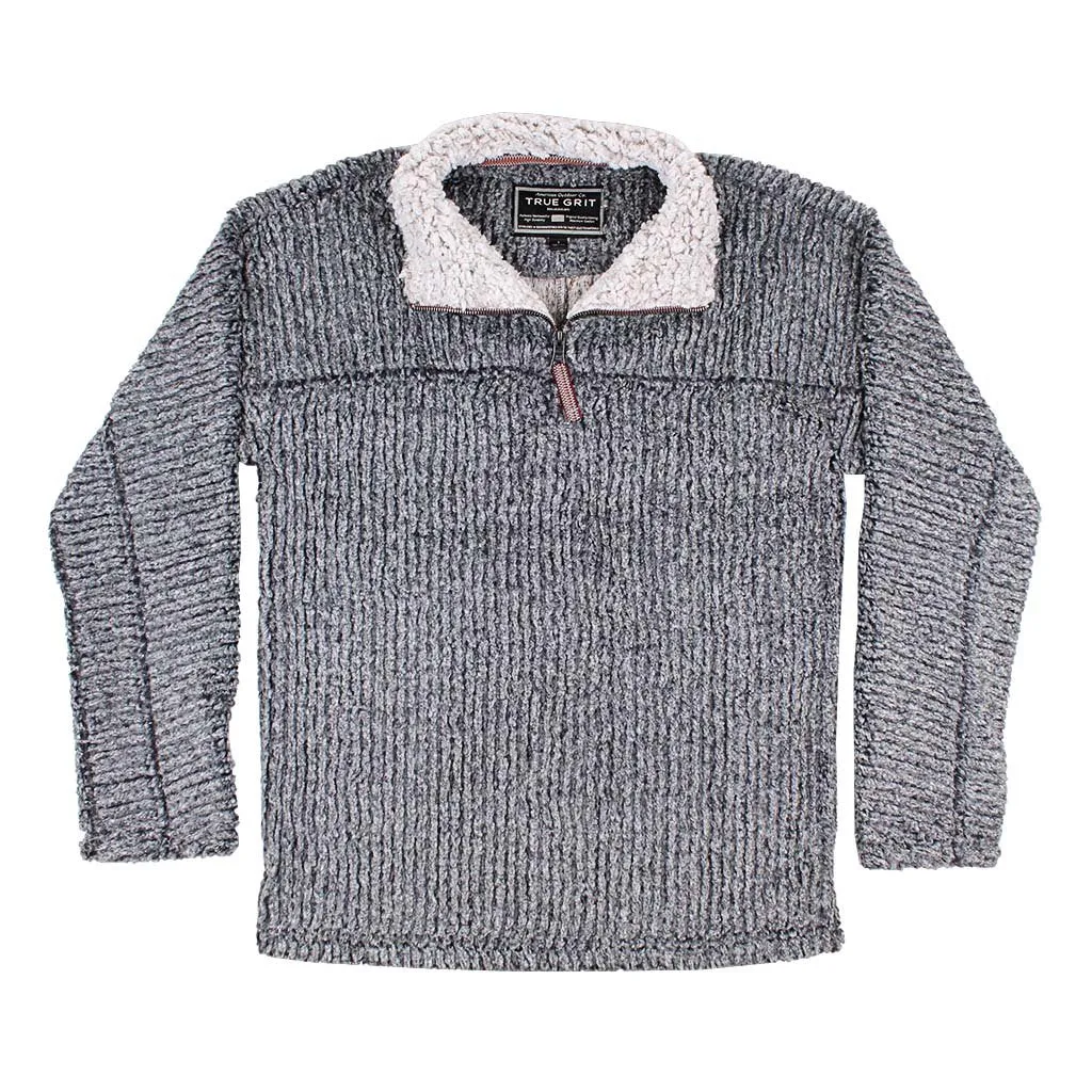 Frosty Cord Pile 1/4 Zip Pullover
