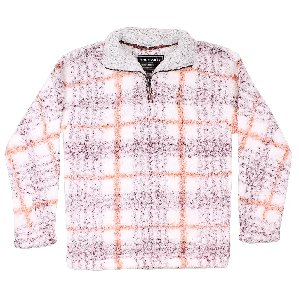 Frosty Tipped Taos Pile 1/4 Zip Pullover
