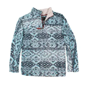 Frosty Tipped Tribal Pullover