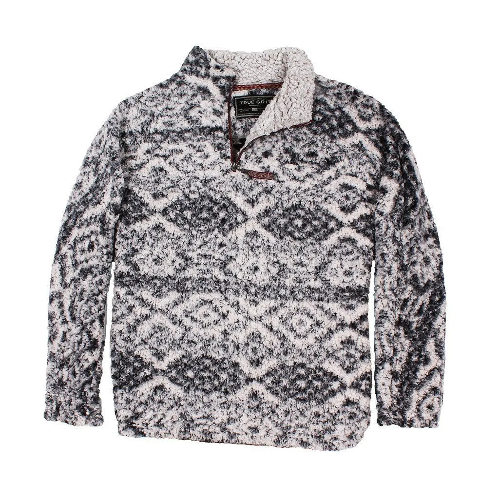 Frosty Tipped Tribal Pullover