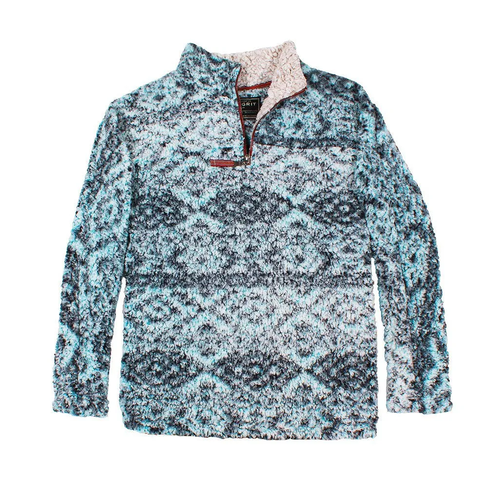 Frosty Tipped Tribal Pullover